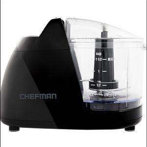 [Chefman] RJ12-V2 Black Food Chopper